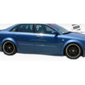 2002-2008 Audi A4 B6 B7 S4 4DR Wagon Duraflex R-1 Side Skirts Rocker Panels - 2 Piece