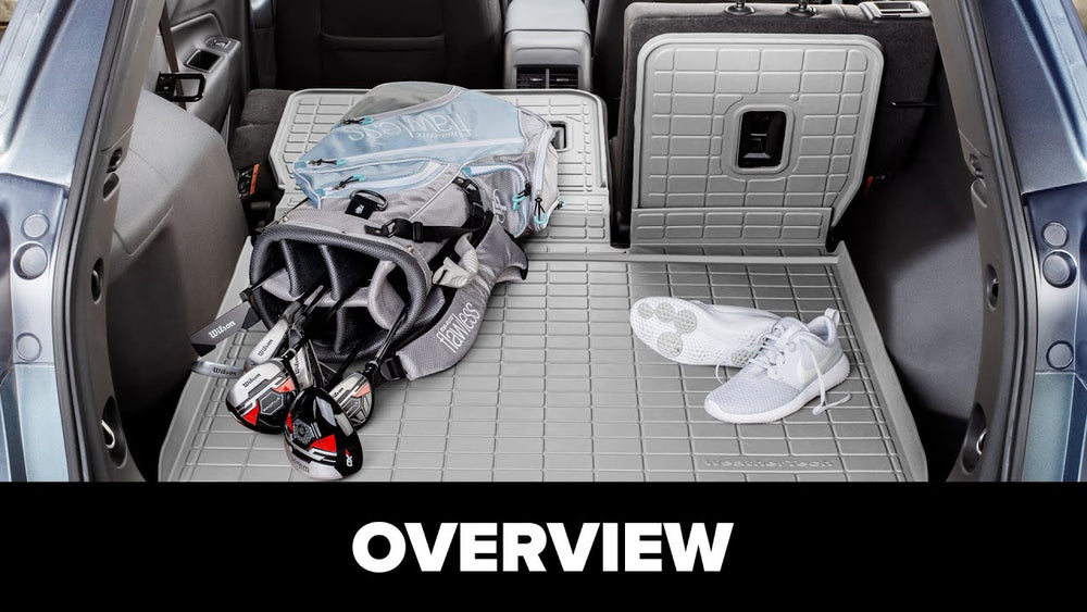 WeatherTech 21-23 GMC Yukon XL / Yukon Denali XL Seatback Cargo Liner HP w/Bumper Protector - Grey