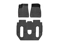 WeatherTech Black Front and Rear Floorliners Fits -20-18 Model X 44869-1-8