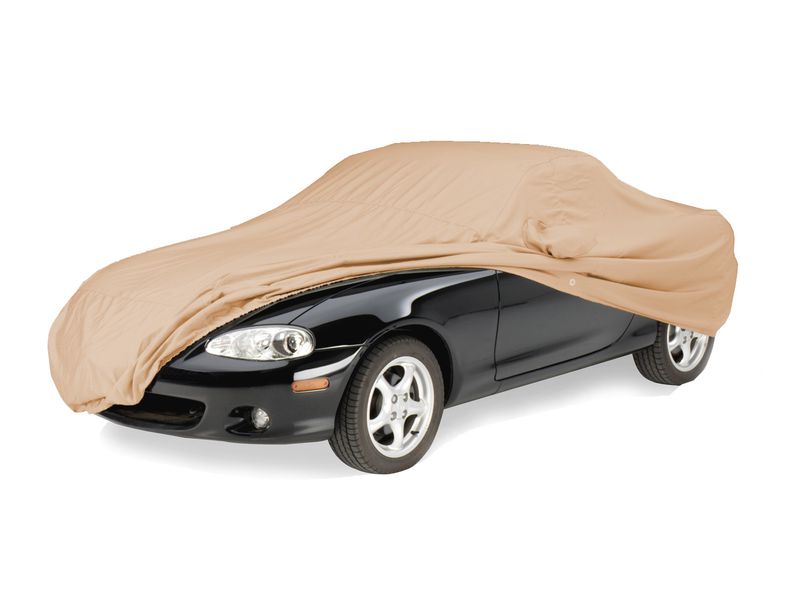 24C CORVETTE ERAY WITH REAR SPOILER CUSTOM SUNBRELLA CAR COVER TOAST