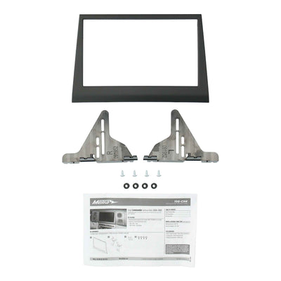 06-07 JEEP COMMANDER W/O NAV - PIONEER 8 INCH RADIOS DASH KIT- GRAY