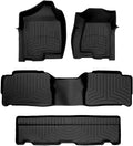 WeatherTech Black Front Rear Rear FloorLiner HP Fits -20-06 Chevrolet GMC Cadillac 44003-1-2-3IM