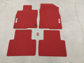 Genuine Honda 2016-2021 Civic Coupe HFP Red Carpet Floor Mat Set
