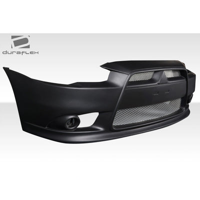 2008-2017 Mitsubishi Lancer Duraflex Ralliart Look Front Bumper - 1 Piece