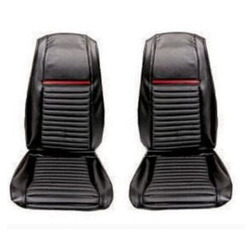 65-66 PONY UPHOLSTERY (BLACK)