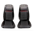 65-66 PONY UPHOLSTERY (BLACK)