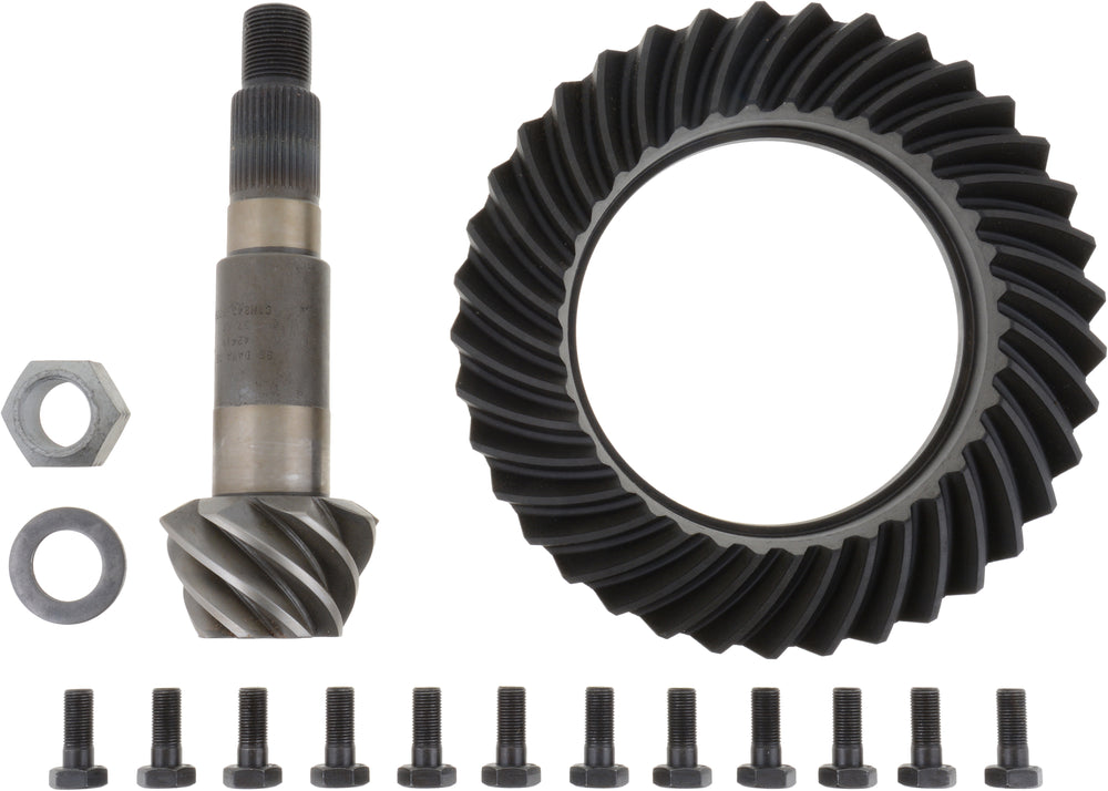 DIFFERENTIAL RING AND PINION; DANA 80 4.63 RATIO
