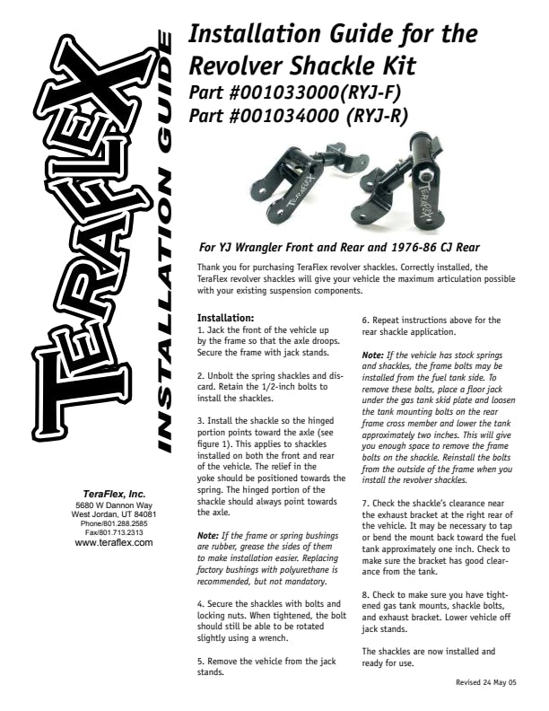 REVOLVER SHACKLE