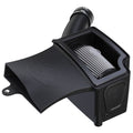 Cold Air Intake For 94-97 Ford F250 F350 V8-7.3L Powerstroke Dry Extendable White SB