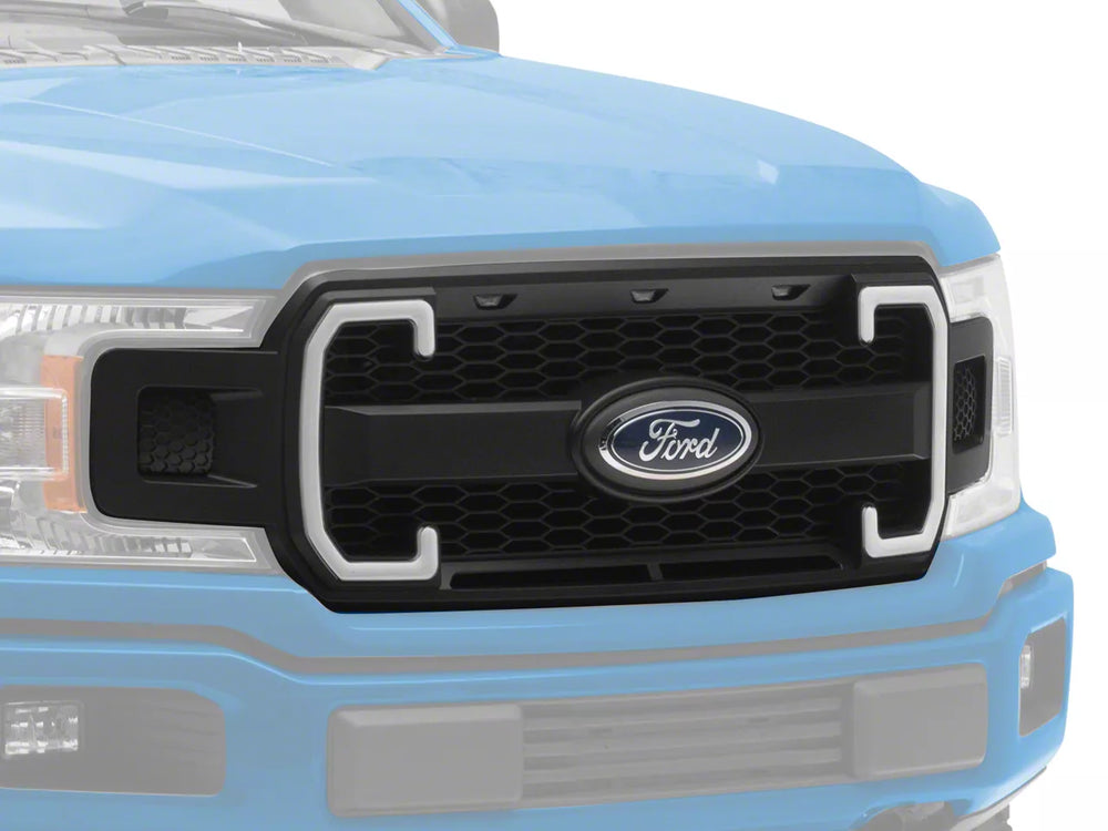 MESH GRILLE W/DRL & TURN SIGNAL LIG