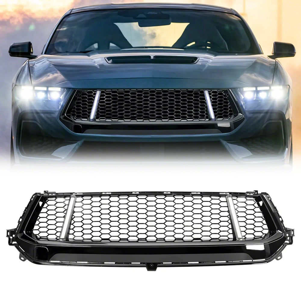 GT LOOK FRONT UPPER GRILLE W/ LED L