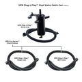 UPR 15-20 F150 Ecoboost 2.7L and 3.5L Incl Raptor Plug n Play Dual Valve Oil Catch Can with ECSS