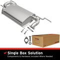 MUFFLER KIT - 13-16 SUBARU XV CROSS