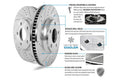 Power Stop 19-22 Mercedes-Benz A220 Front Drilled & Slotted Rotor - Pair
