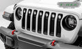 1823 WRANGLER JL/2023 GLADIATOR BLACK STEEL TORCH GRILLE NO STUDS