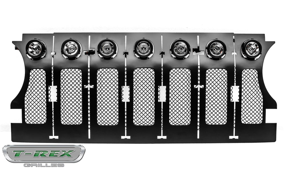 1823 WRANGLER JL/2023 GLADIATOR BLACK STEEL TORCH GRILLE NO STUDS