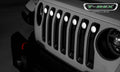 1823 WRANGLER JL/2023 GLADIATOR BLACK STEEL TORCH GRILLE NO STUDS