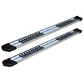 05C FRONTIER CREW CAB 6IN RUNNING BOARDS STEPS BRUSHED ALUMINUM