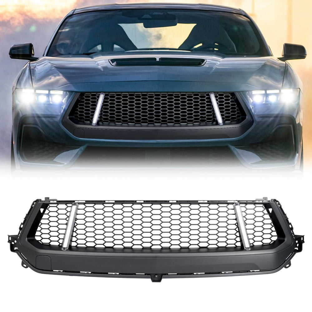 GT LOOK FRONT UPPER GRILLE W/ LED L