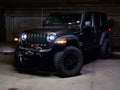 ~(1 lbs. 1X1X1)~ Jeep Wrangler JL/JT Gladiator 9 Inch RGB Headlights - Quad Lock/Interlock Compatible Quake LED