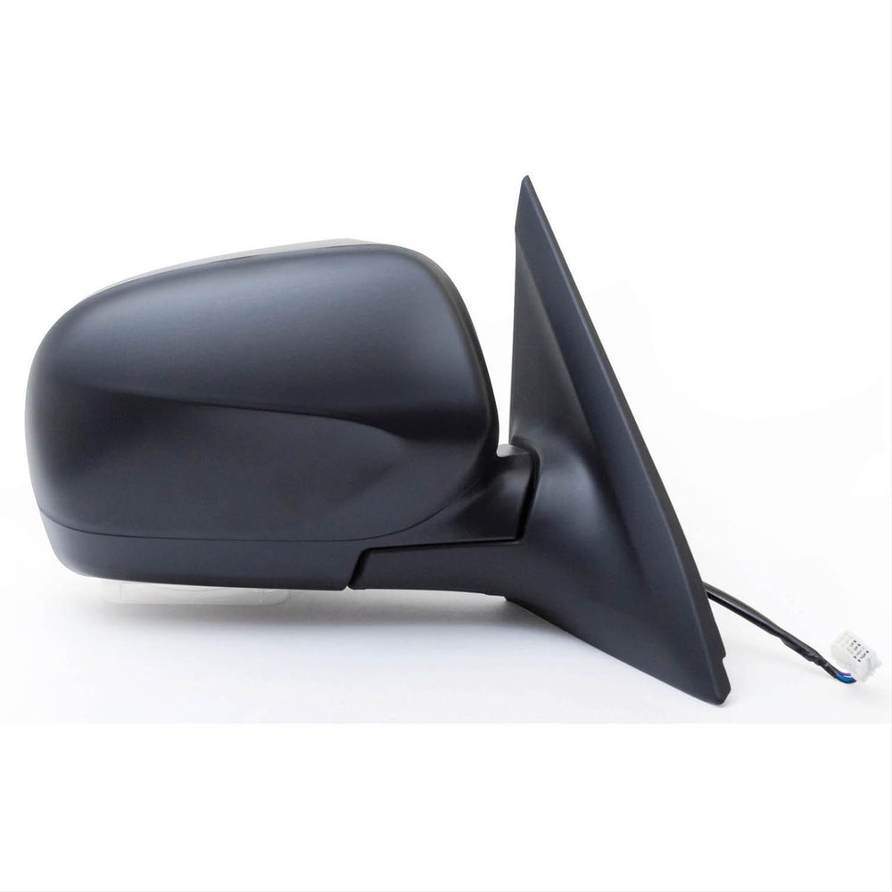 0910 SUBARU FORESTER RH POWER FOLDAWAY OE MIRROR BLACK PTM COVER