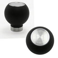 UPR 05-09 Round Composite Knob w/ 5-spd Logo - Satin 1019-01