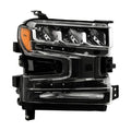 Spyder 19-21 Chevy Silverado 1500 Full LED DRL and High/Low Beam w/ Halogen Signal - OE Right