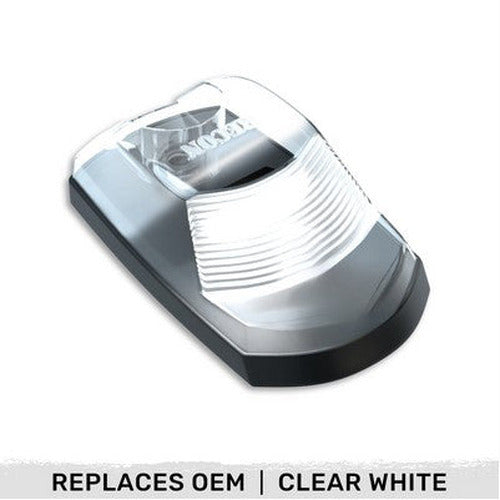 Ford 17-22 Superduty (1-Piece Single Cab Light) Clear Cab Roof Light Lens with 2-Way Forward Rear Facing White ULTRA High-Power LEDs - 1-Piece Single Cab Light ONLY