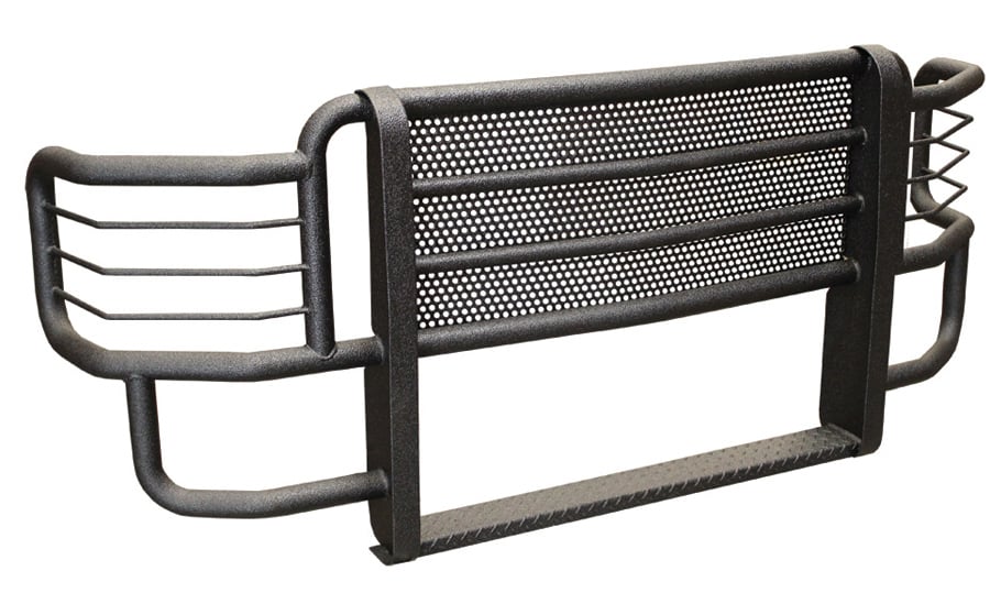 0913 F150 RANCHER GRILLE GUARD BLACK(UA COATING) WILL NOT FIT HARLEY DAVIDSON