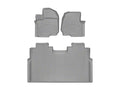 WeatherTech Grey Front Rear FloorLiner HP Fits -20-25 Ford 46697-1-2IM