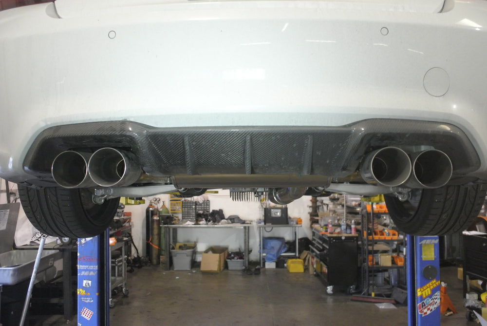 Supremo Axle Back Exhaust BMW M2 F87 16-19 years (N55 Only) Black Chrome Tips MSRP $743