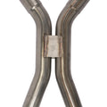 1966-71 Ford Fairlane 2.5 Hpipe Crossmember Back Rear Exit Exhaust No Mufflers