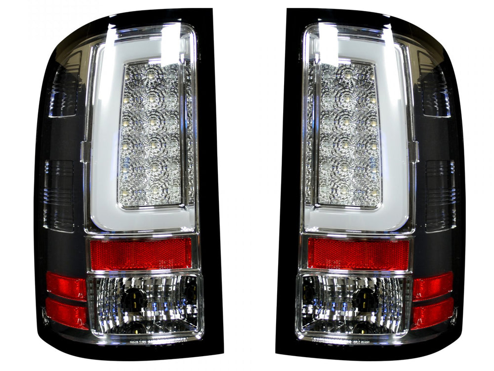 ~(11 lbs. 20X16X15)~ GMC Sierra 07-13 (2nd GEN - SINGLE WHEEL ONLY) OLED TAIL LIGHTS - Clear Lens