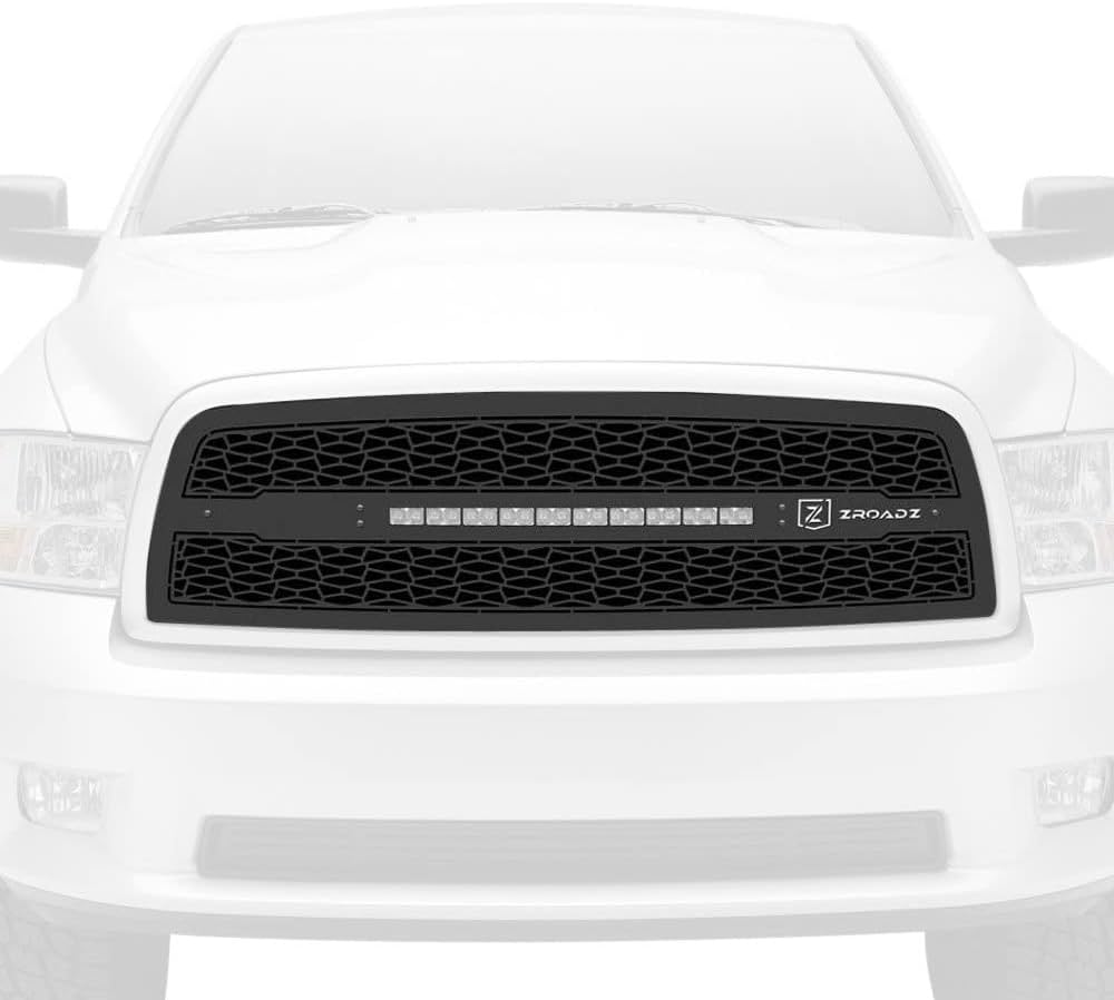 ZROADZ Grille Black Mild Steel 1 Pc Insert