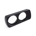 2G OH GAUGE MOUNT BLACK W/O SWITCH