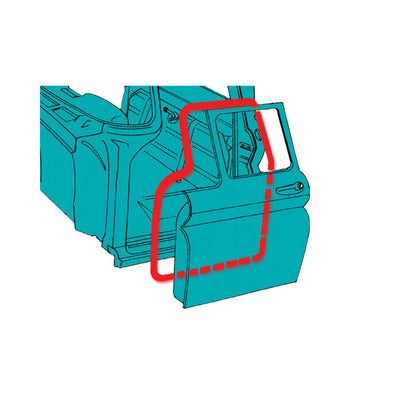 67-72 CHVY/GMC TRCK DOOR WEATHERSEA