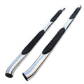 3 INCH ROUND STAINLESS FINISH SIDE
