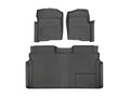 WeatherTech Black Front Rear FloorLiner HP Fits -20-14 Ford 446111IM-441793IM