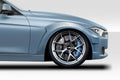 2012-2018 BMW 3 Series F30 Duraflex KTV Wide Front Fender Flares - 4 Piece