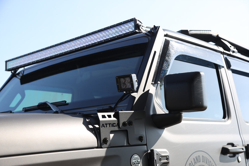 A PILLAR MOUNT - BLACK