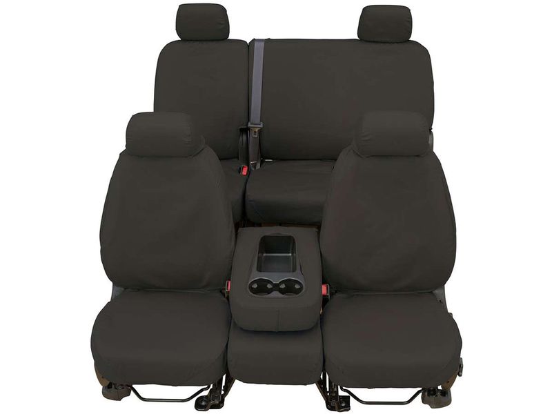 23C SEQUOIA WATERPROOF POLYESTER SEATSAVER CUSTOM SECOND ROW SEAT COVERS GREY
