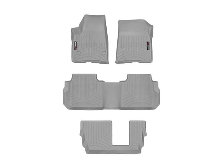 WeatherTech Grey Front Rear and Rear Floorliners Fits -20-23 Acadia Acadia Denali 461080-1-2-4