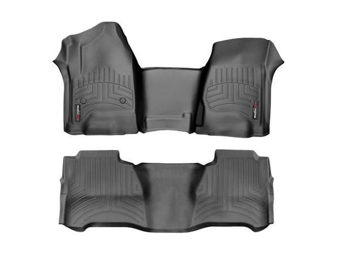 WeatherTech Black Front Rear and Rear Floorliners Fits -20-20 MDX 44576-1-5-4