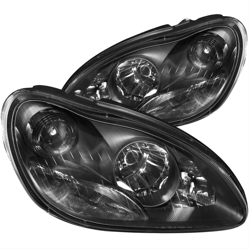 9905 MERCEDES BENZ S CLASS W220 HEADLIGHTS PROJECTOR BLACK
