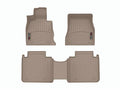 WeatherTech Tan Front and Rear Floorliners Fits -23-24 i7 xDrive60 451790-1-2
