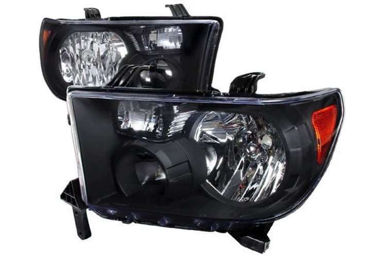 CRYSTAL HOUSING HEADLIGHTS BLACK