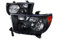 CRYSTAL HOUSING HEADLIGHTS BLACK
