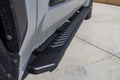 22C TUNDRA CREWMAX CAB 5IN FULL TREAD SLIDE TRACK RUNNING BOARDS BLACK TXD ALUMINUM