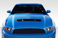 2010-2014 Ford GT500 / 2013-2014 Ford Mustang Duraflex GT500 Look Conversion Hood - 1 Piece