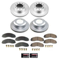 Power Stop 23-24 Ford F-450 Super Duty Front & Rear Z17 Coated Brake Kit
